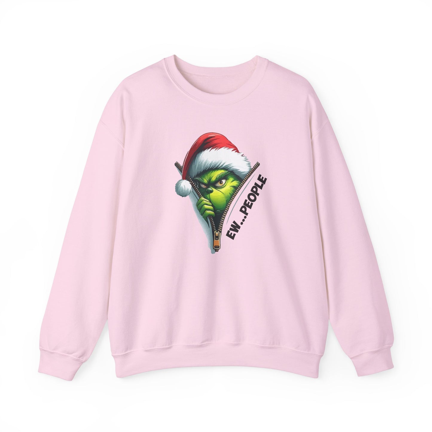 Grinch Ew..People Crewneck Sweatshirt