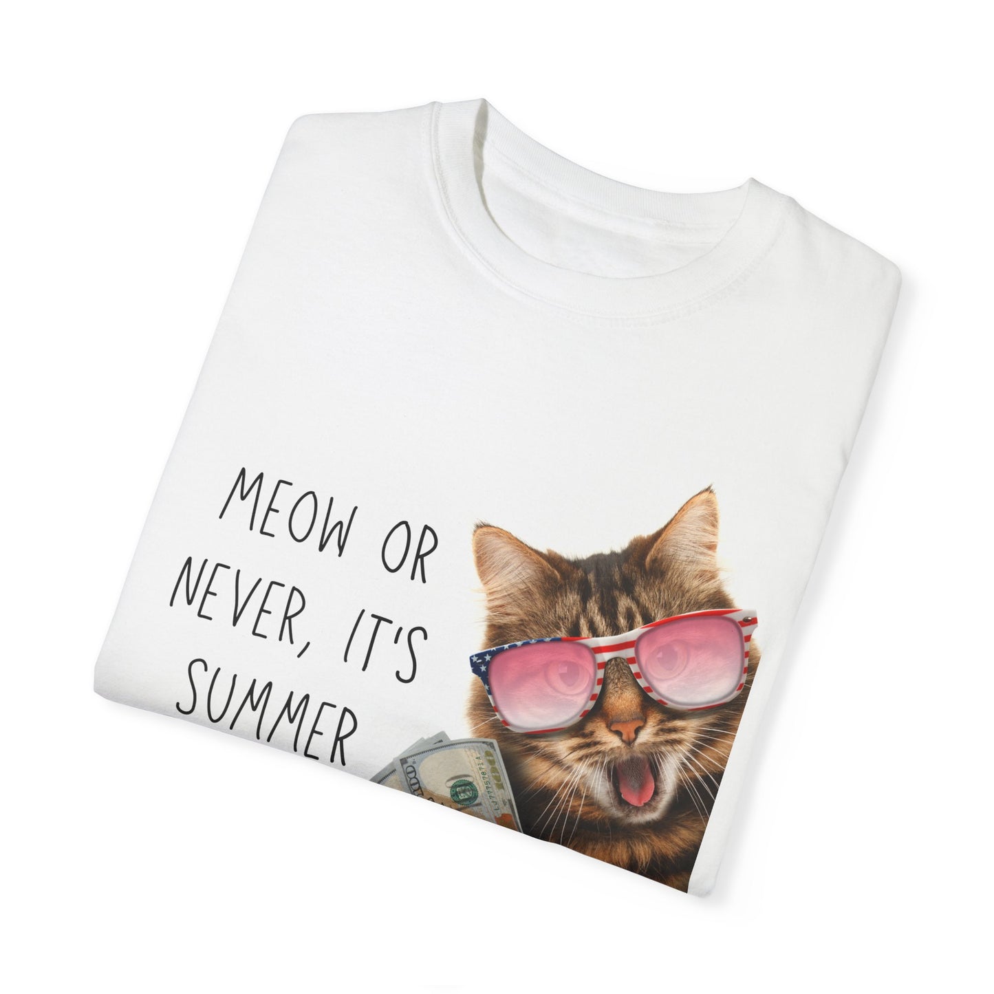 Meow or Never It's Summer Time T-Shirt