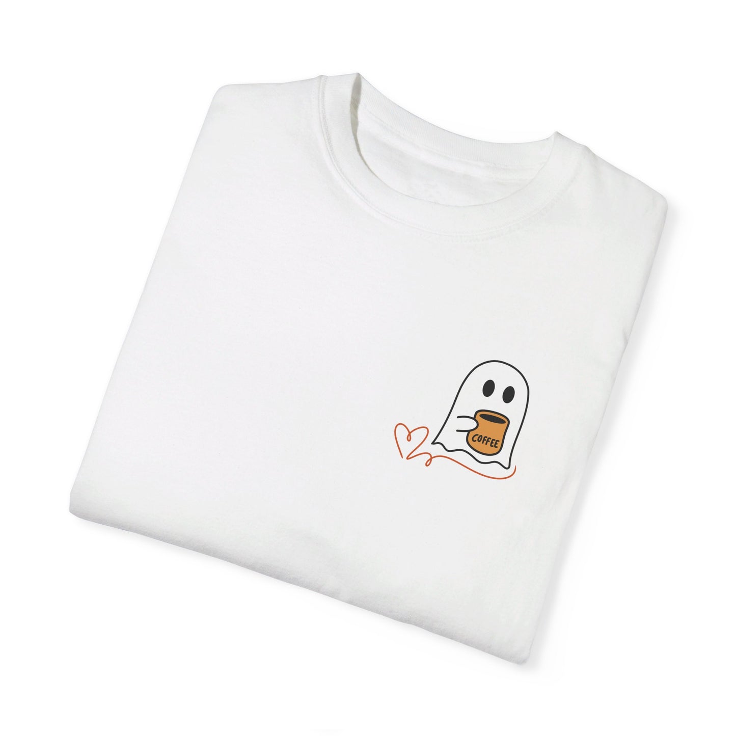 Ghost with Coffee T-Shirt