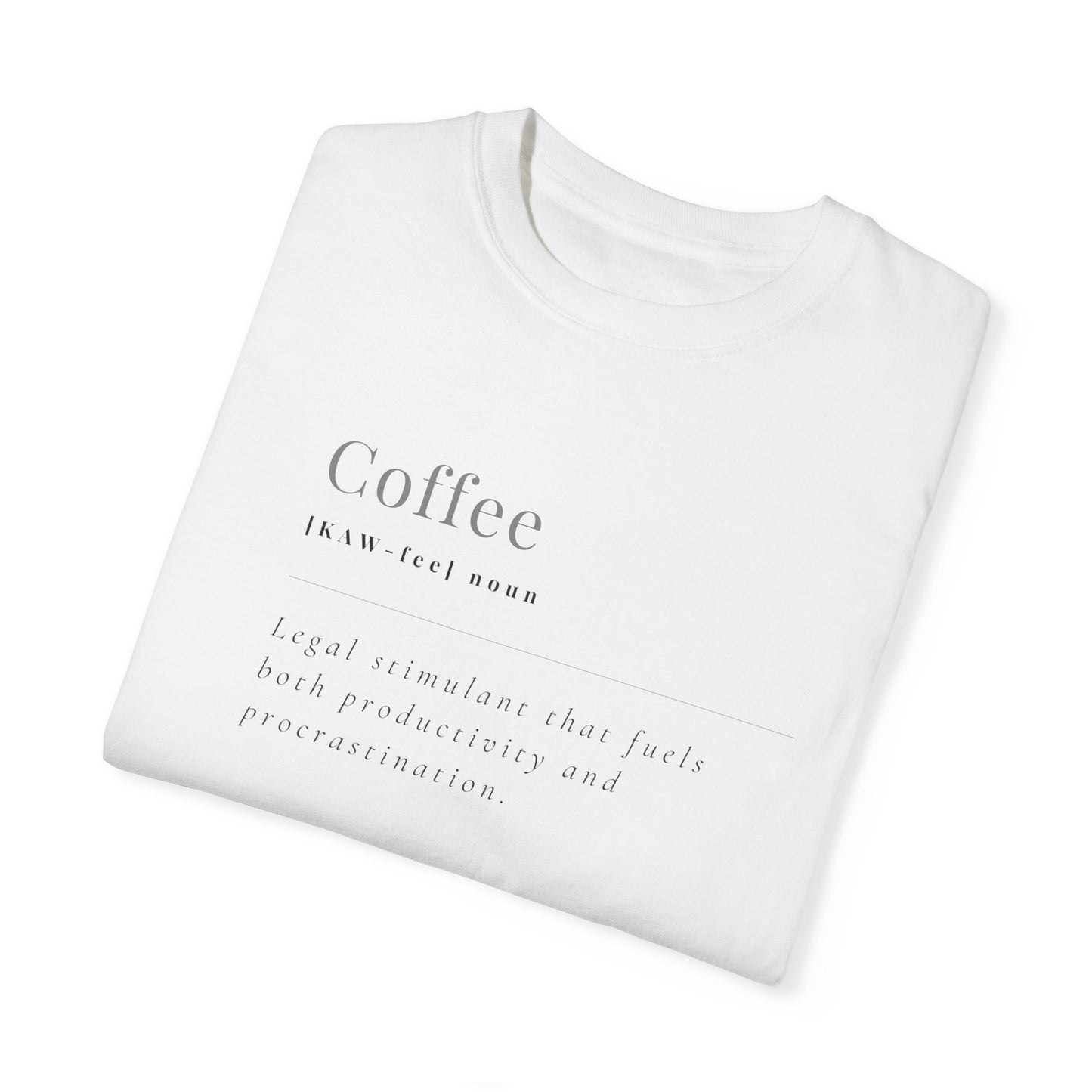 Coffee Definition T-Shirt