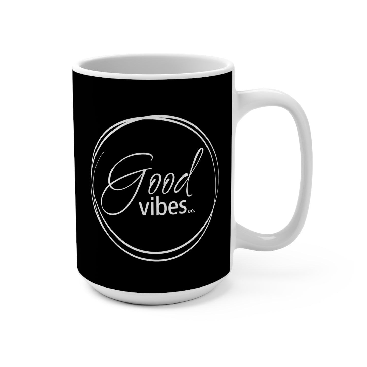 Good Vibes LOGO 15oz Mug - Black