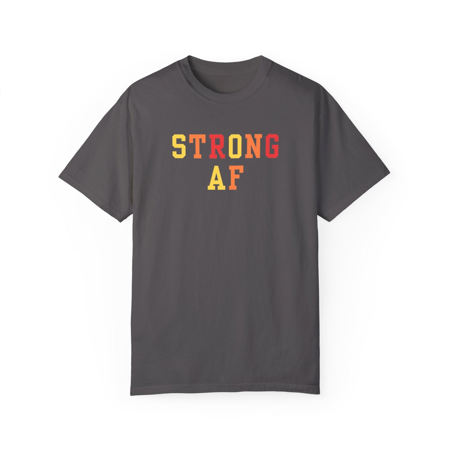 Strong AF T-Shirt (Red/Orange)