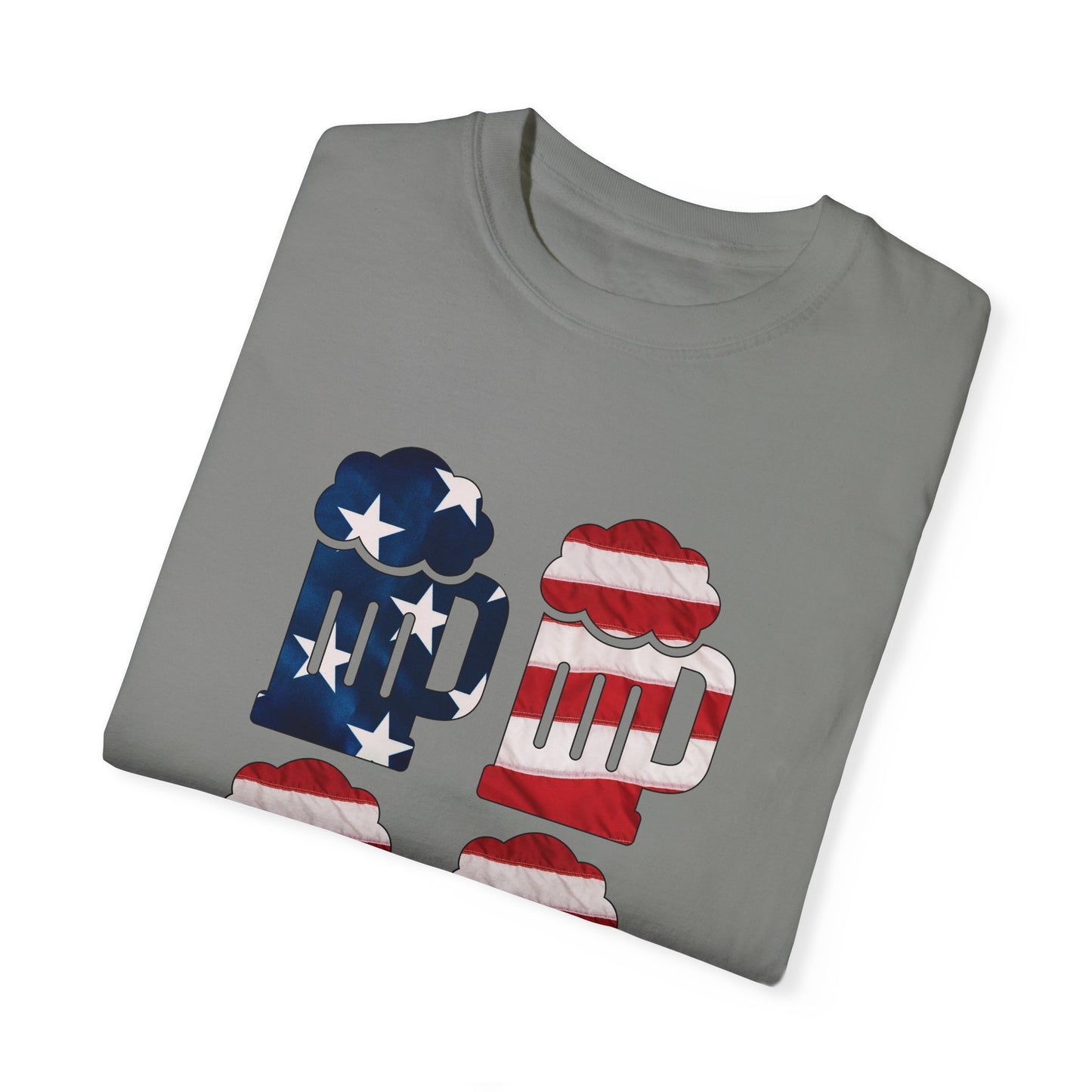 American Flag Beer T-Shirt