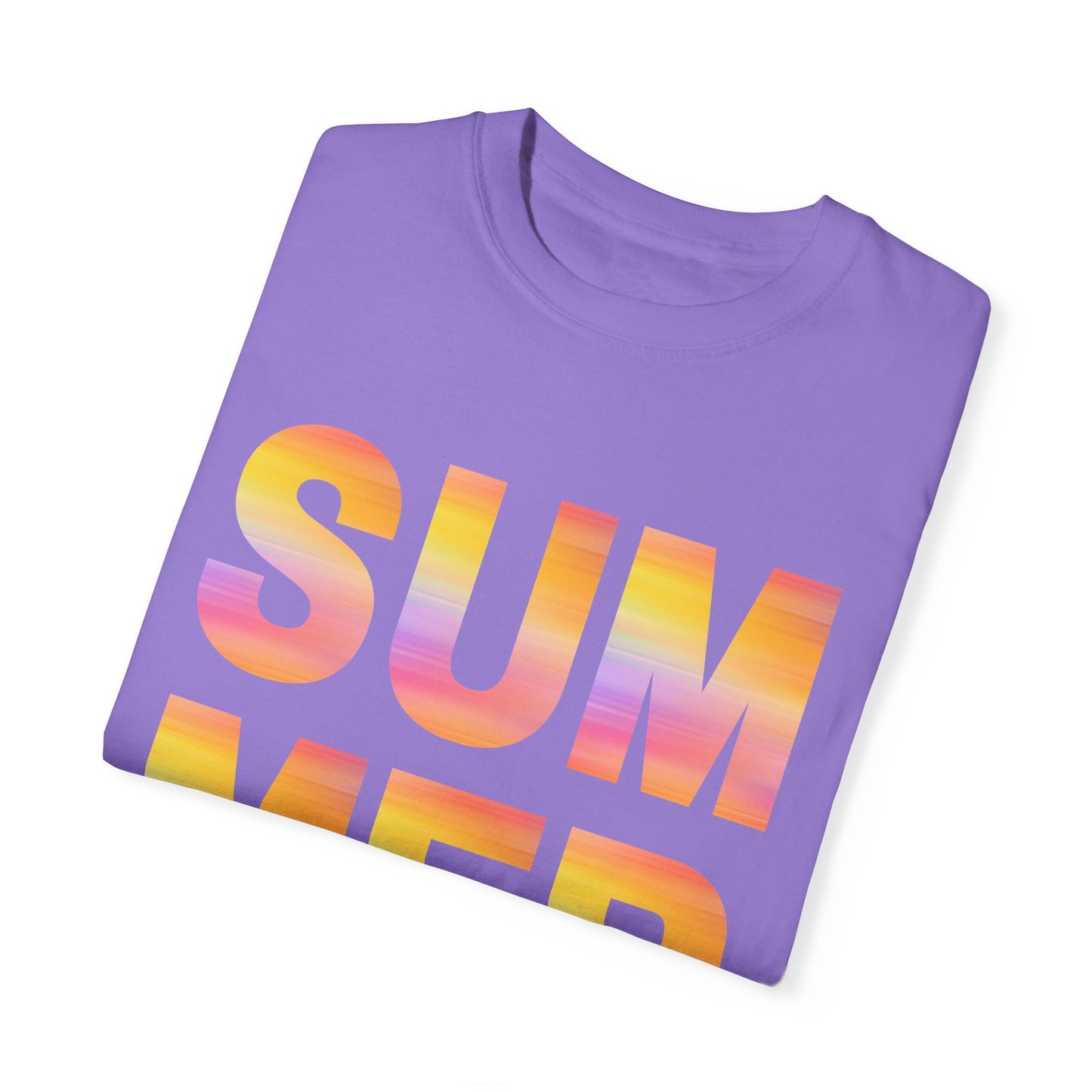 Summer Ombre Letters T-Shirt