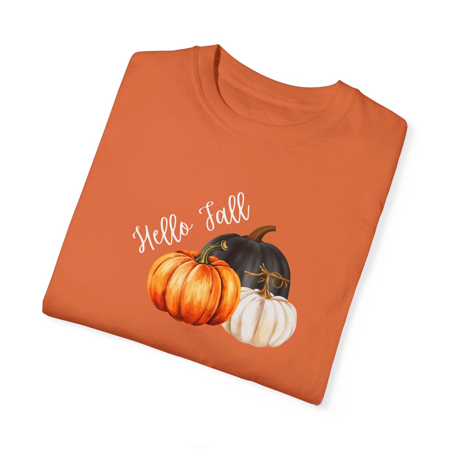 Hello Fall with Pumpkins T-Shirt