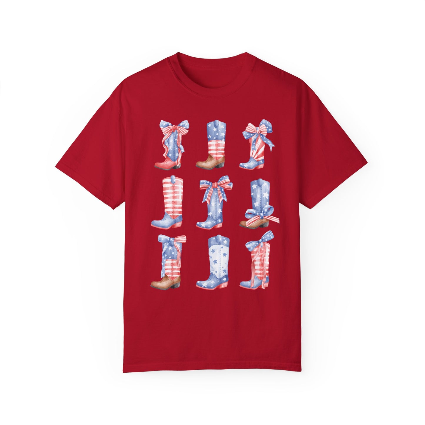 Patriotic Cowboy Boots T-Shirt