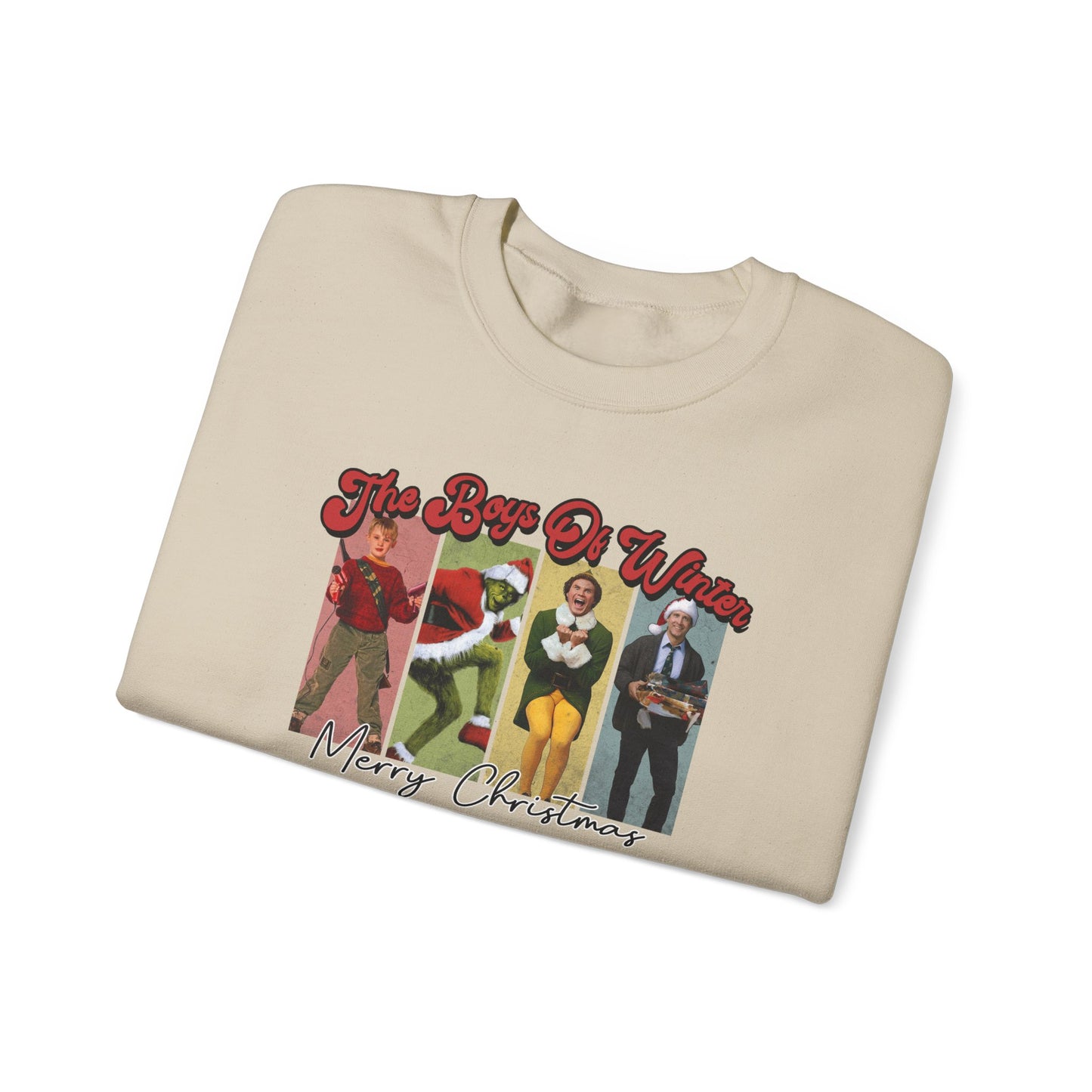 The Boys of Christmas Crewneck Sweatshirt