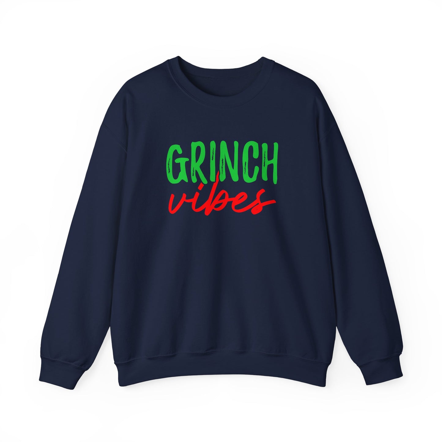 Grinch Vibes Crewneck Sweatshirt