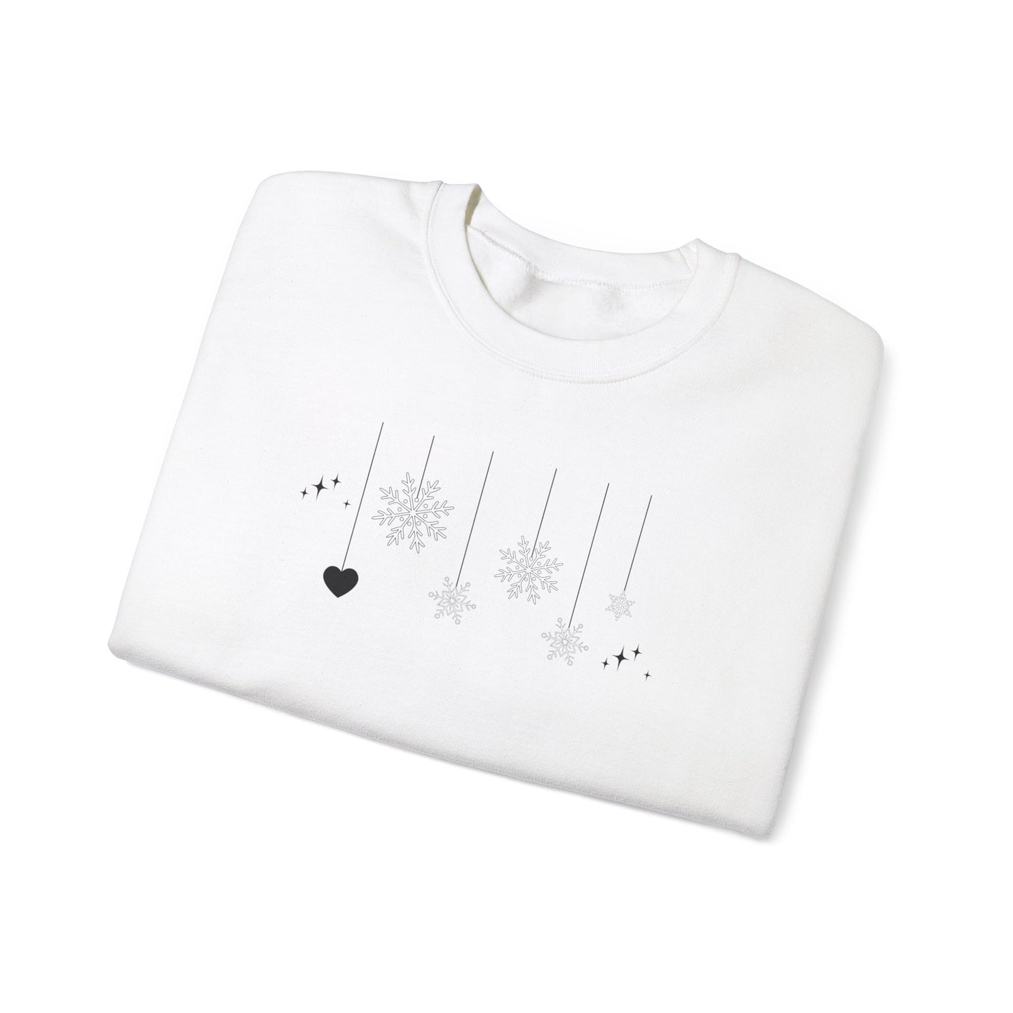 Snowflakes Crewneck Sweatshirt