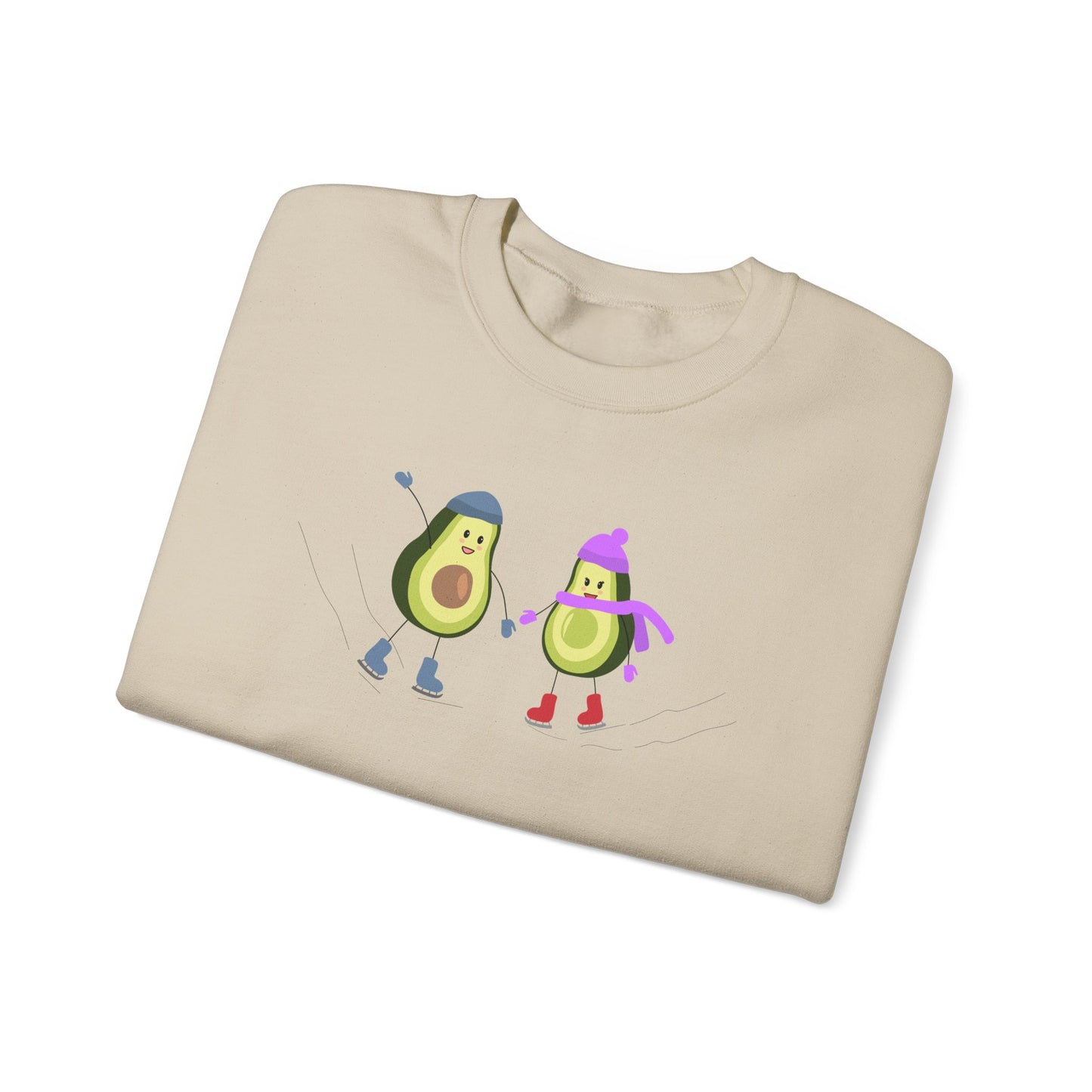 Skating Avocados Crewneck Sweatshirt