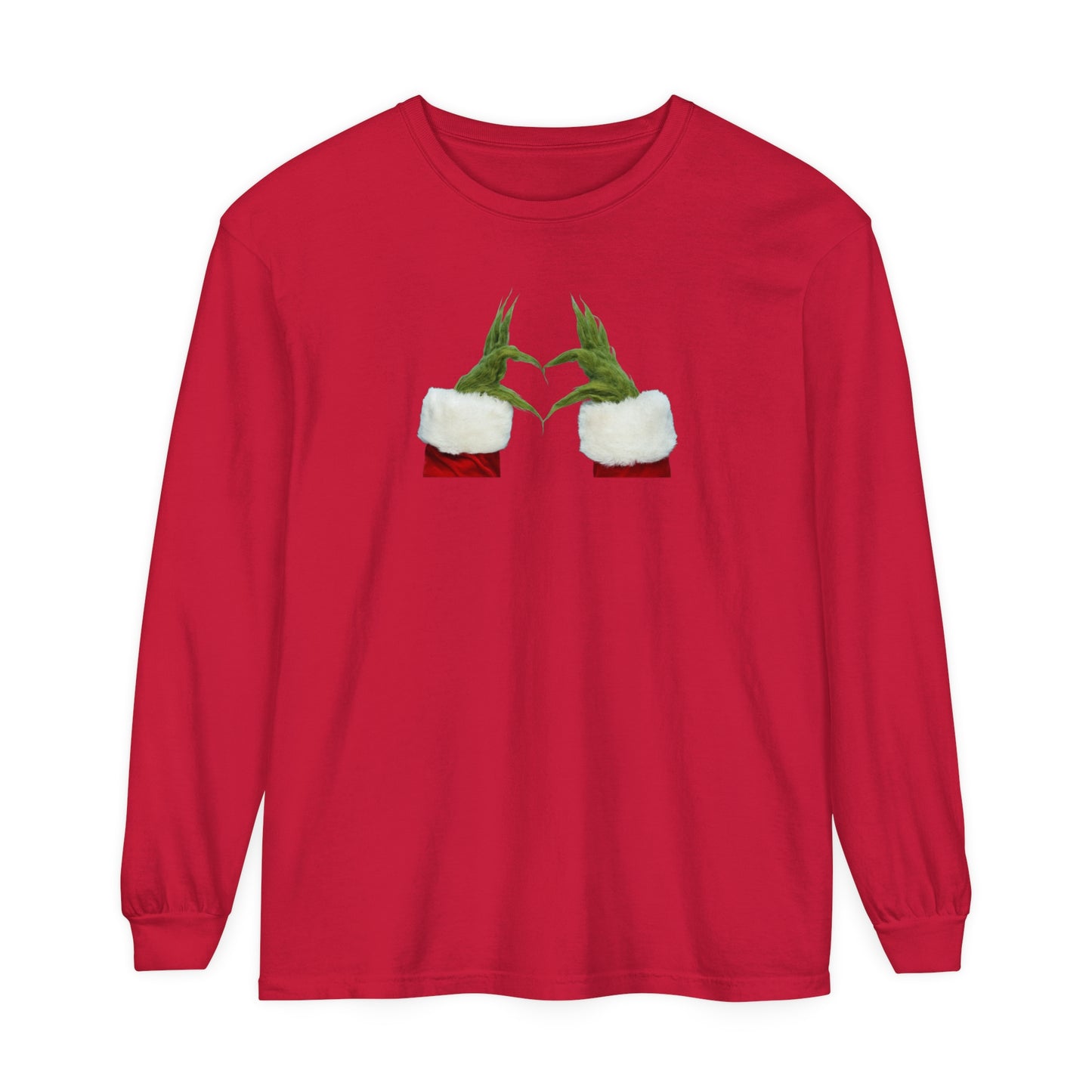 Grinch Hands Long Sleeve T-Shirt