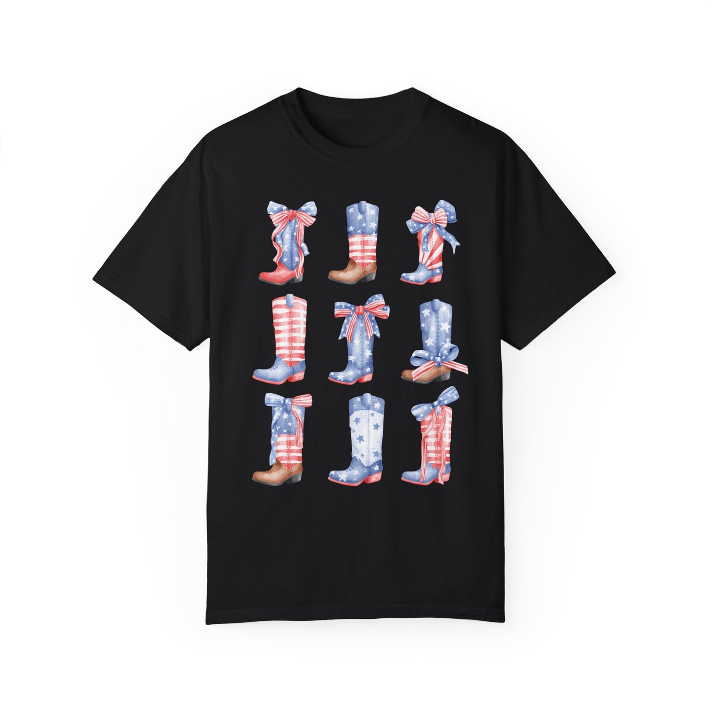 Patriotic Cowboy Boots T-Shirt