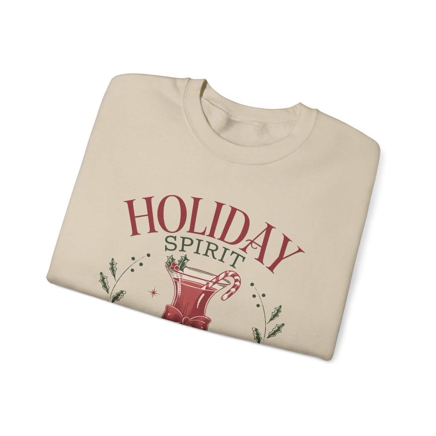 Holiday Spirit Cocktail Club Crewneck Sweatshirt