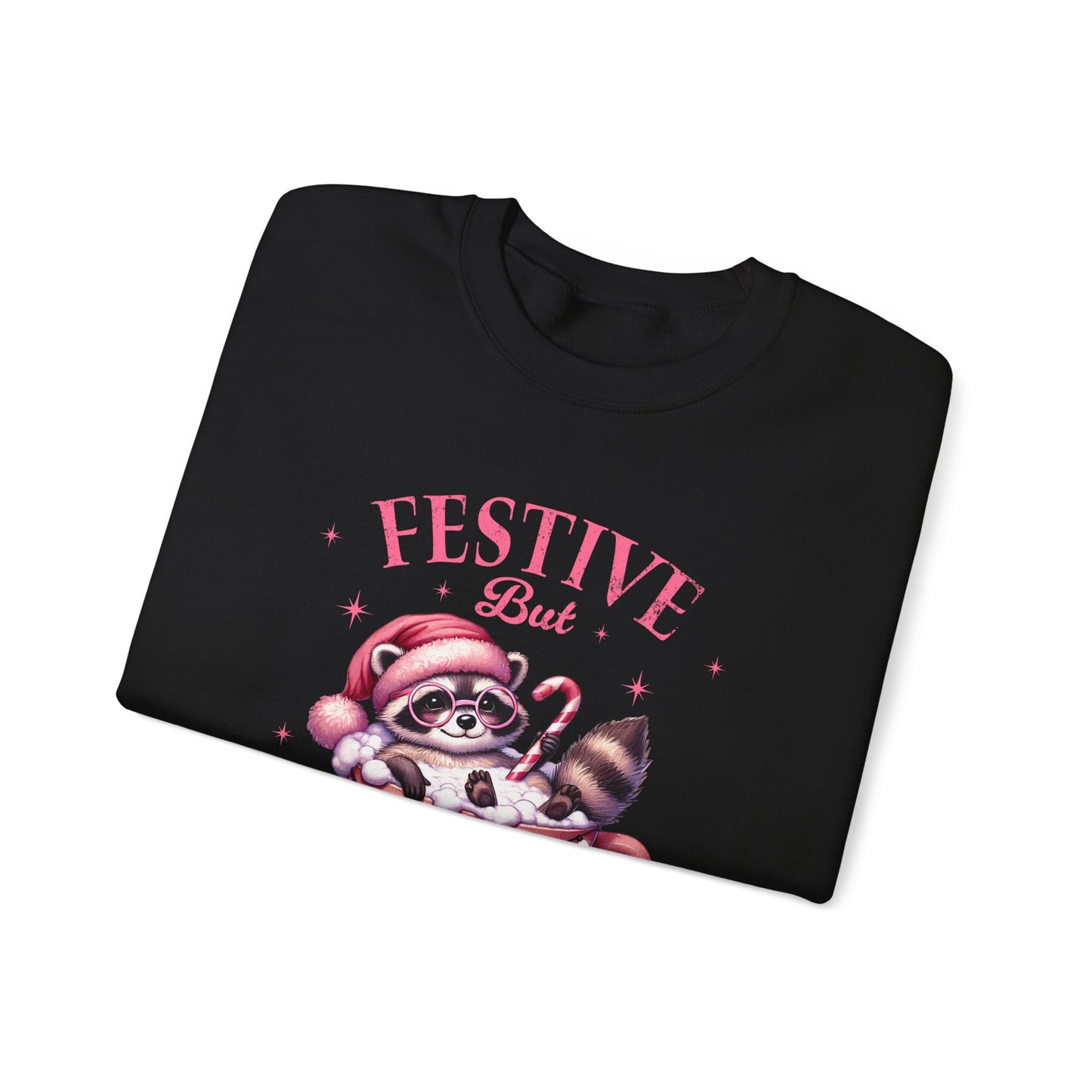 Festive But Feral Crewneck Sweatshirt