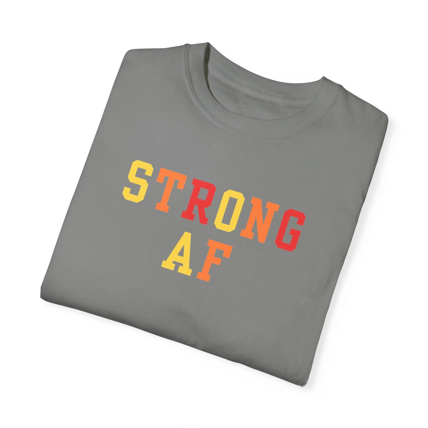 Strong AF T-Shirt (Red/Orange)