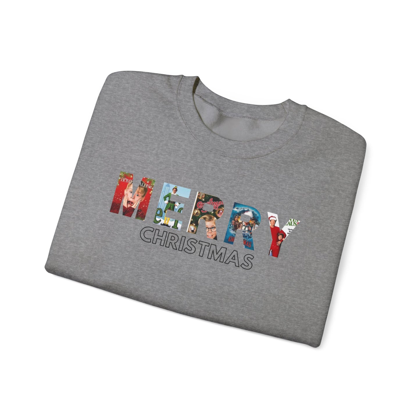 Movie Merry Christmas Crewneck Sweatshirt