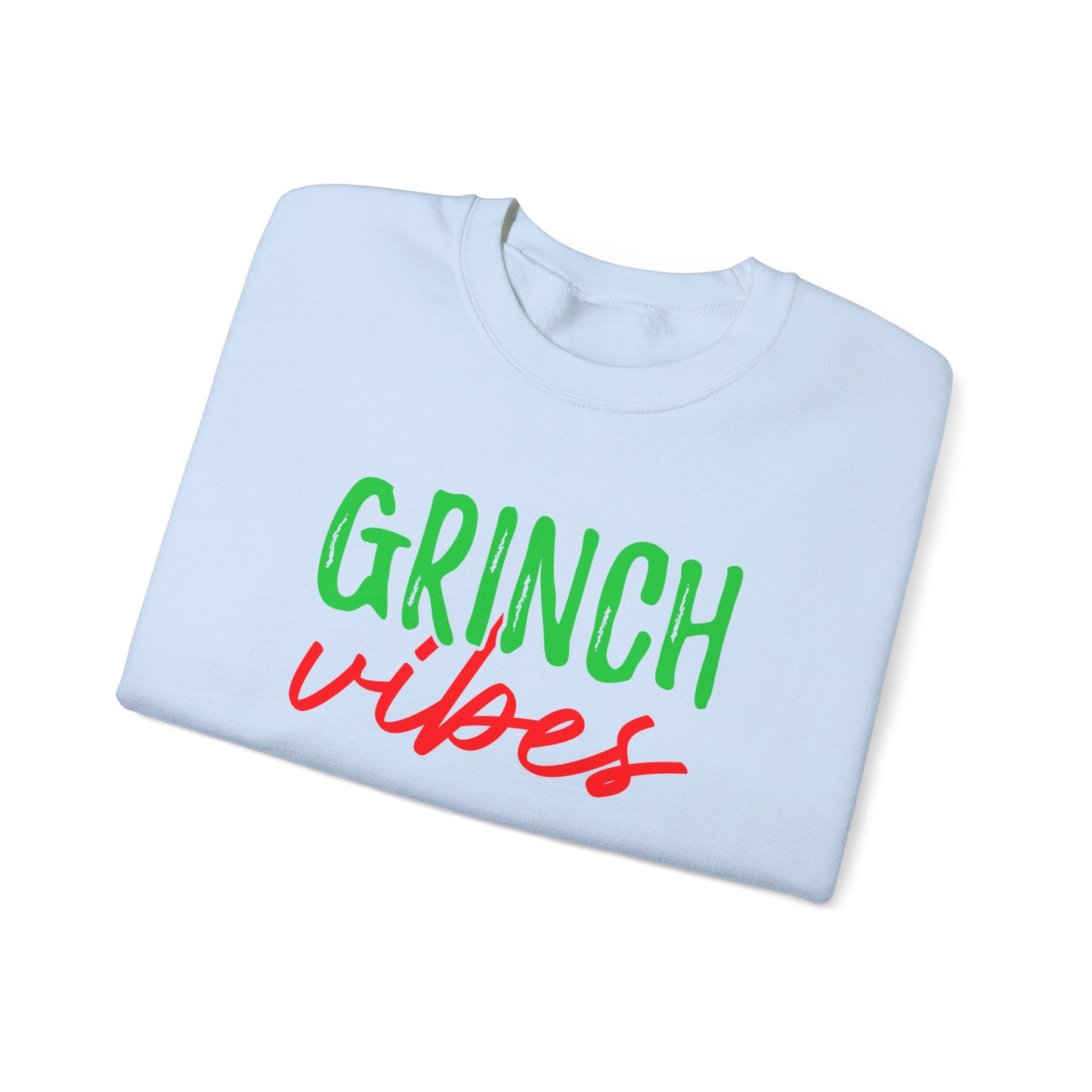 Grinch Vibes Crewneck Sweatshirt