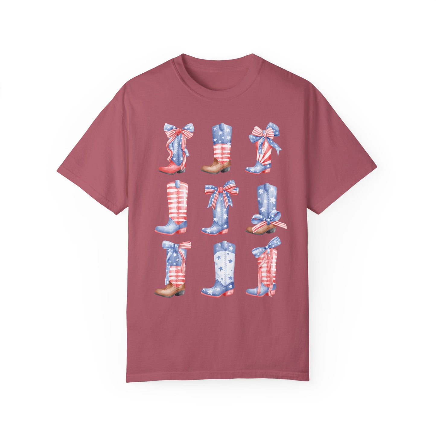 Patriotic Cowboy Boots T-Shirt