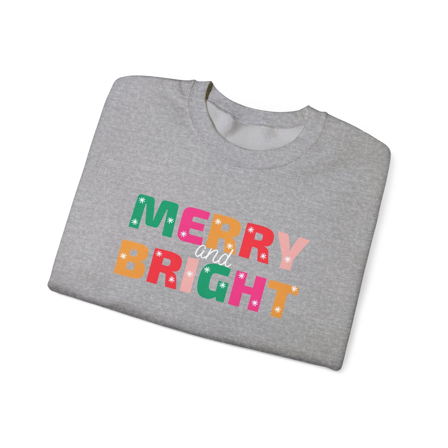 Merry and Bright Crewneck Sweatshirt