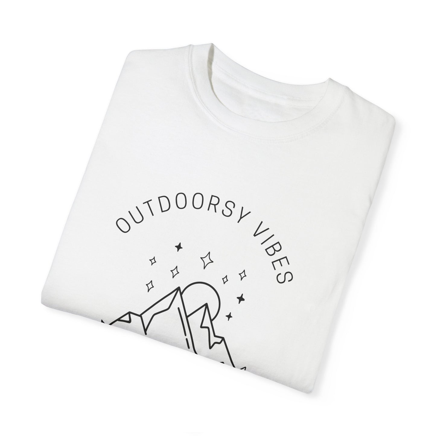 Outdoorsy Vibes, Happy Lives T-Shirt