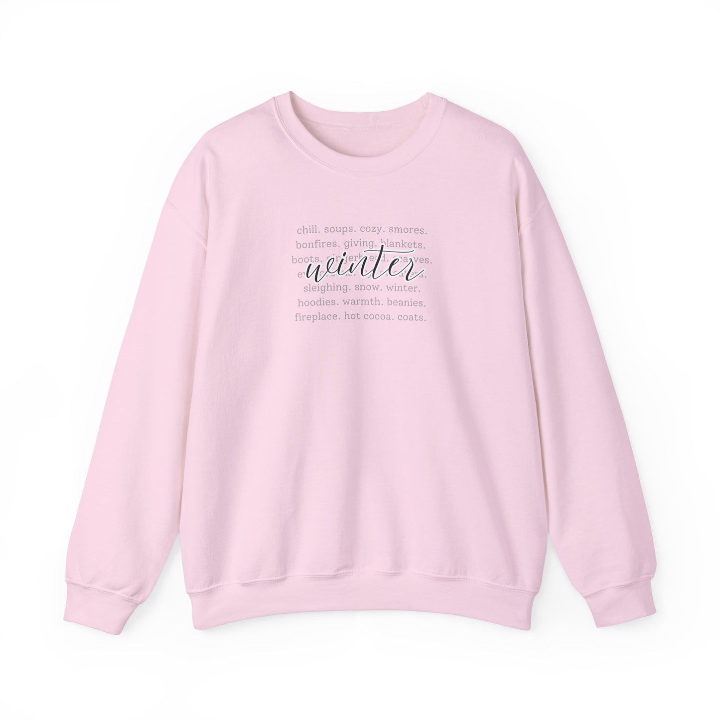 Winter Activities Crewneck Sweatshirt