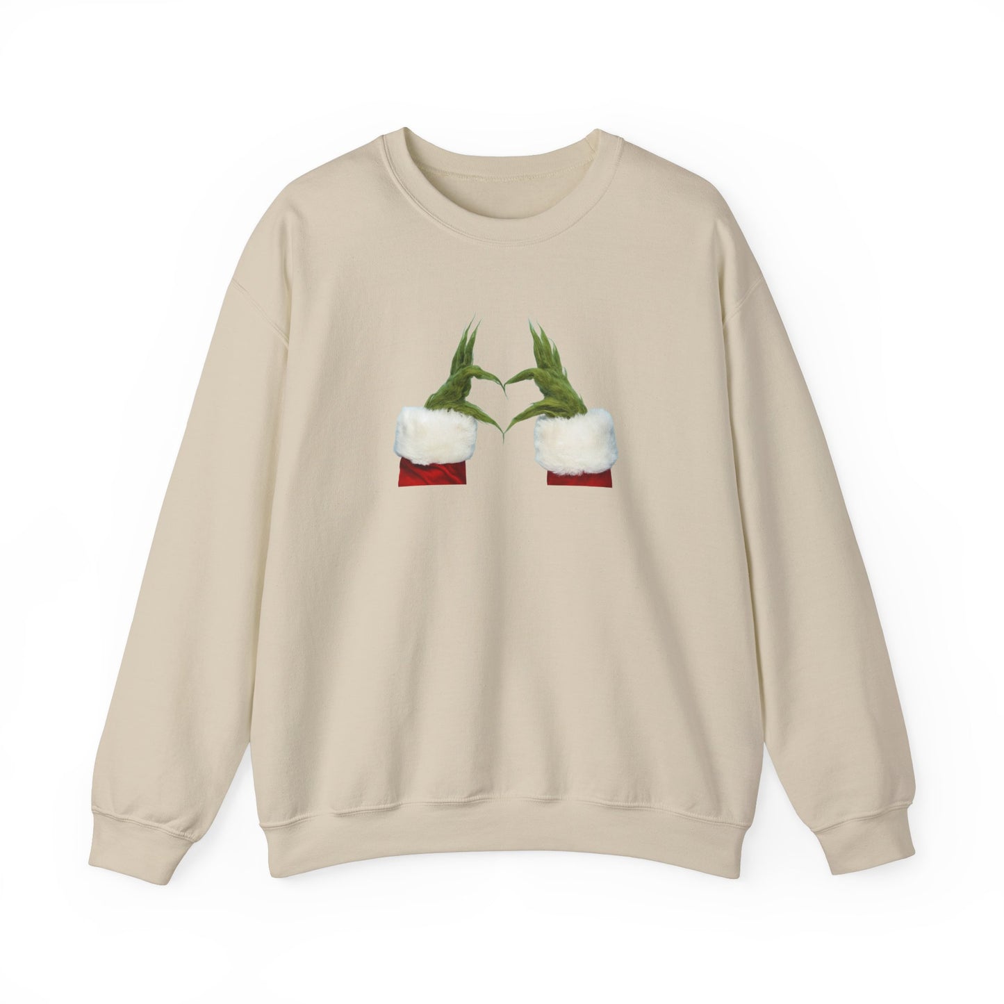 Grinch Hands Crewneck Sweatshirt