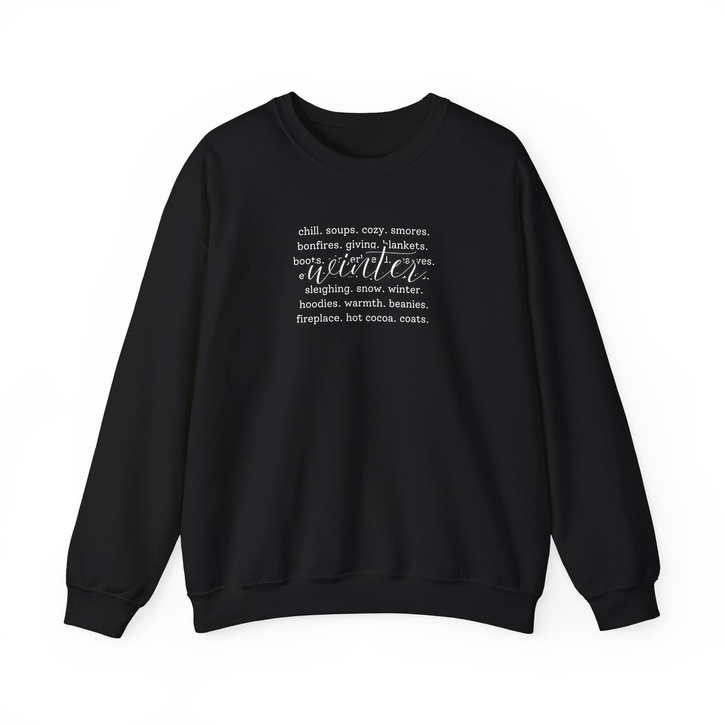 Winter Activities Crewneck Sweatshirt