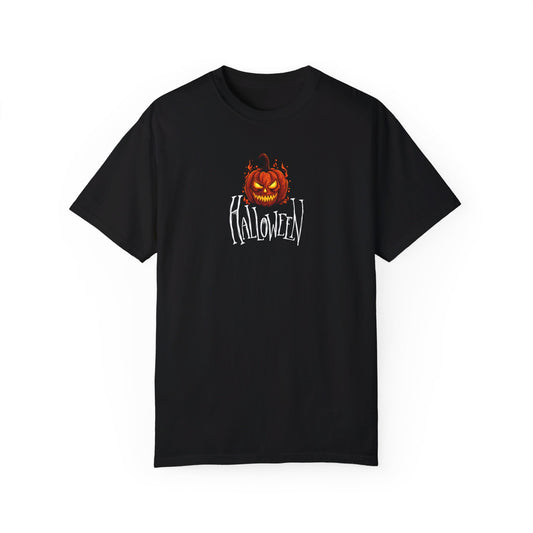 Scary Pumpkin Halloween T-Shirt