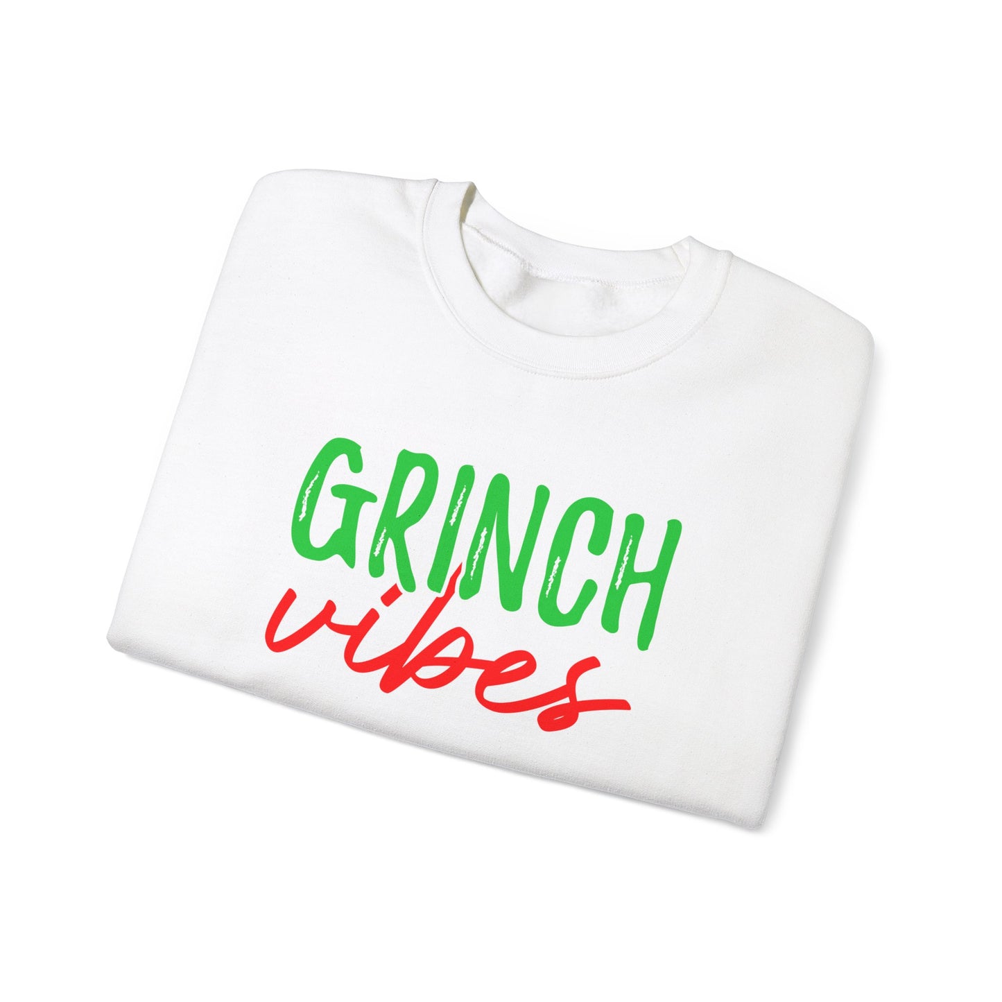 Grinch Vibes Crewneck Sweatshirt