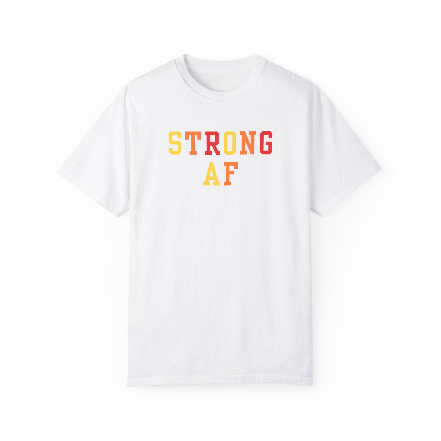 Strong AF T-Shirt (Red/Orange)