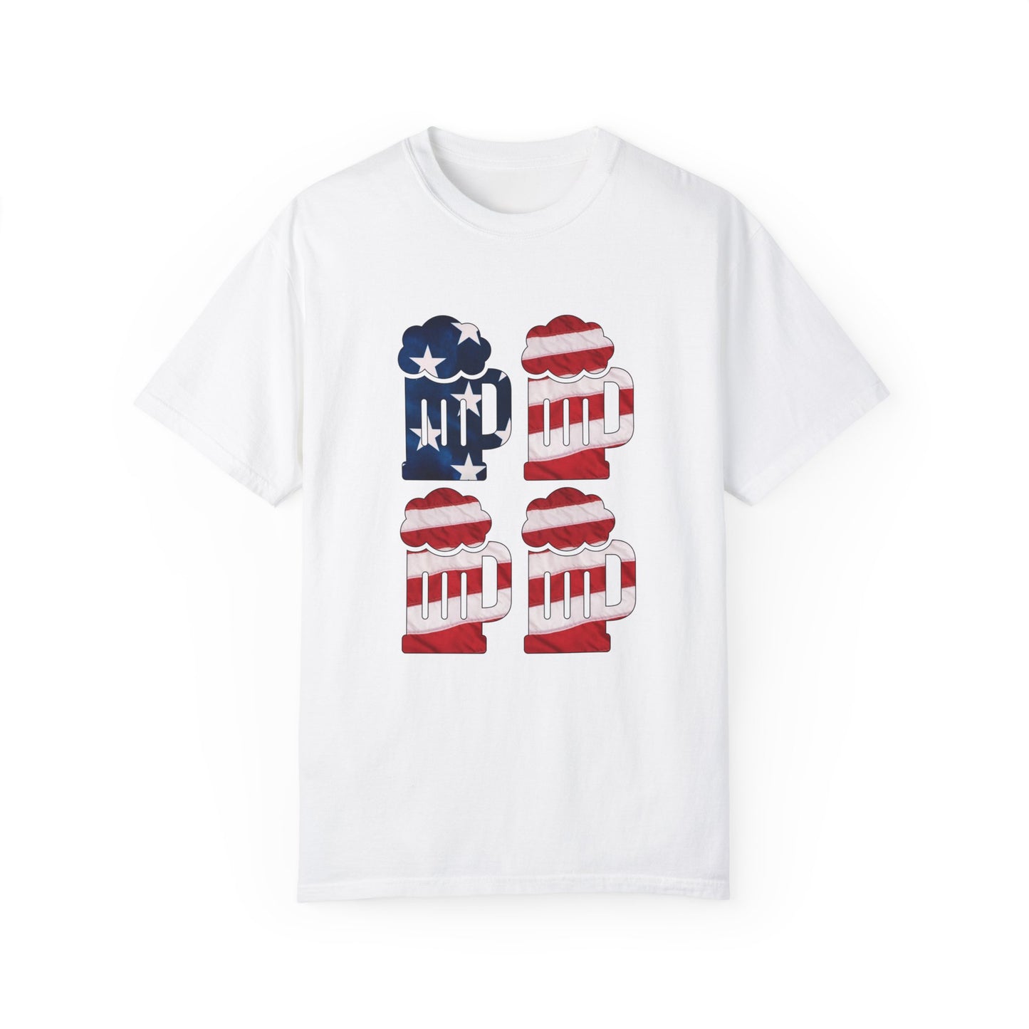 American Flag Beer T-Shirt