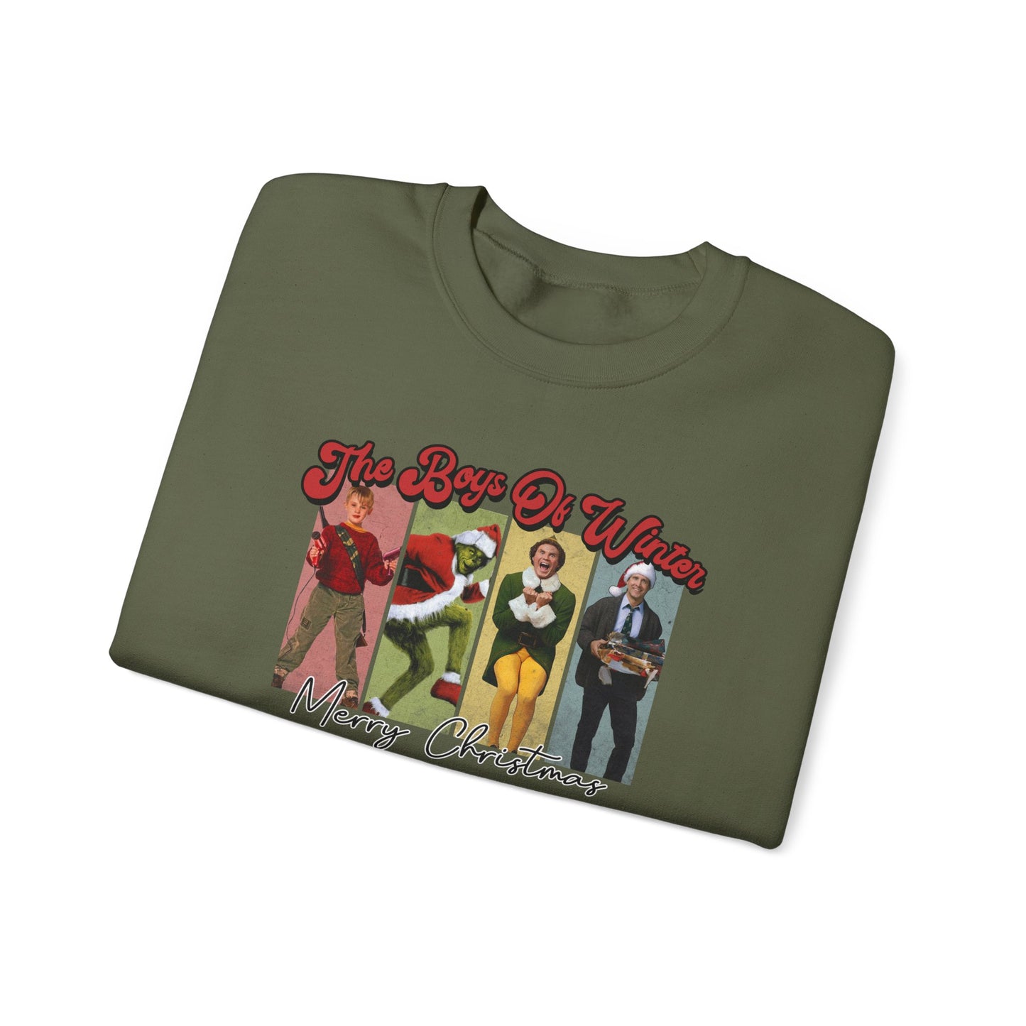 The Boys of Christmas Crewneck Sweatshirt