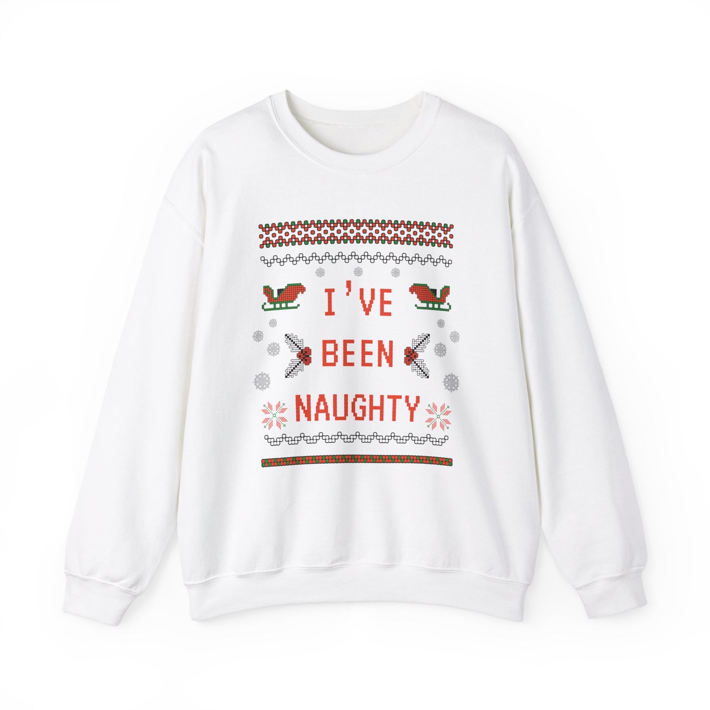 I've Been Naughty Crewneck Sweatshirt