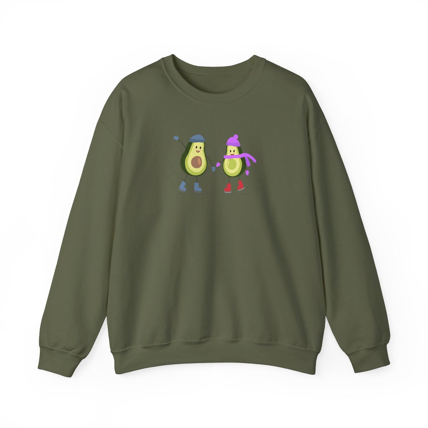 Skating Avocados Crewneck Sweatshirt