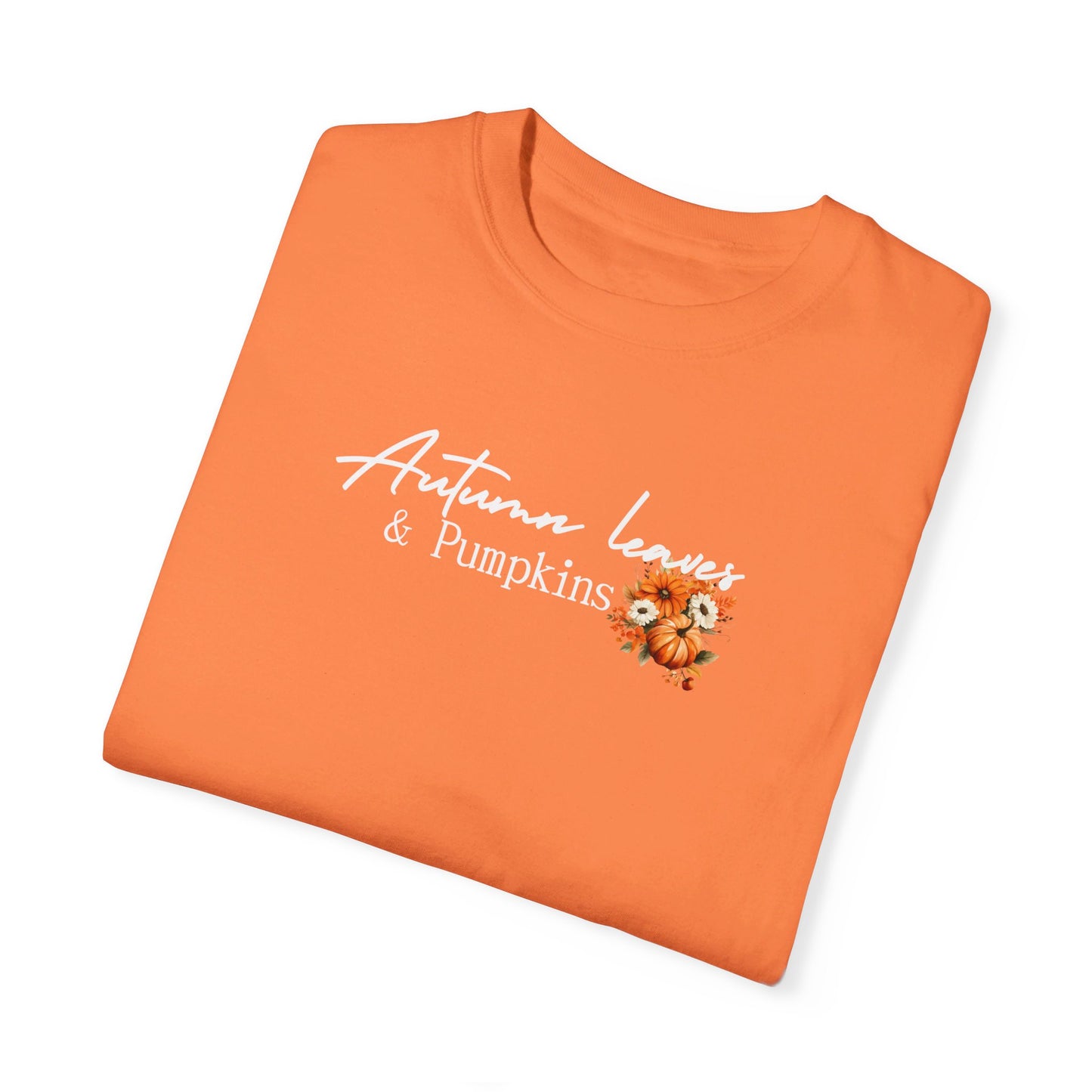 Autumn Leaves & Pumpkins T-Shirt