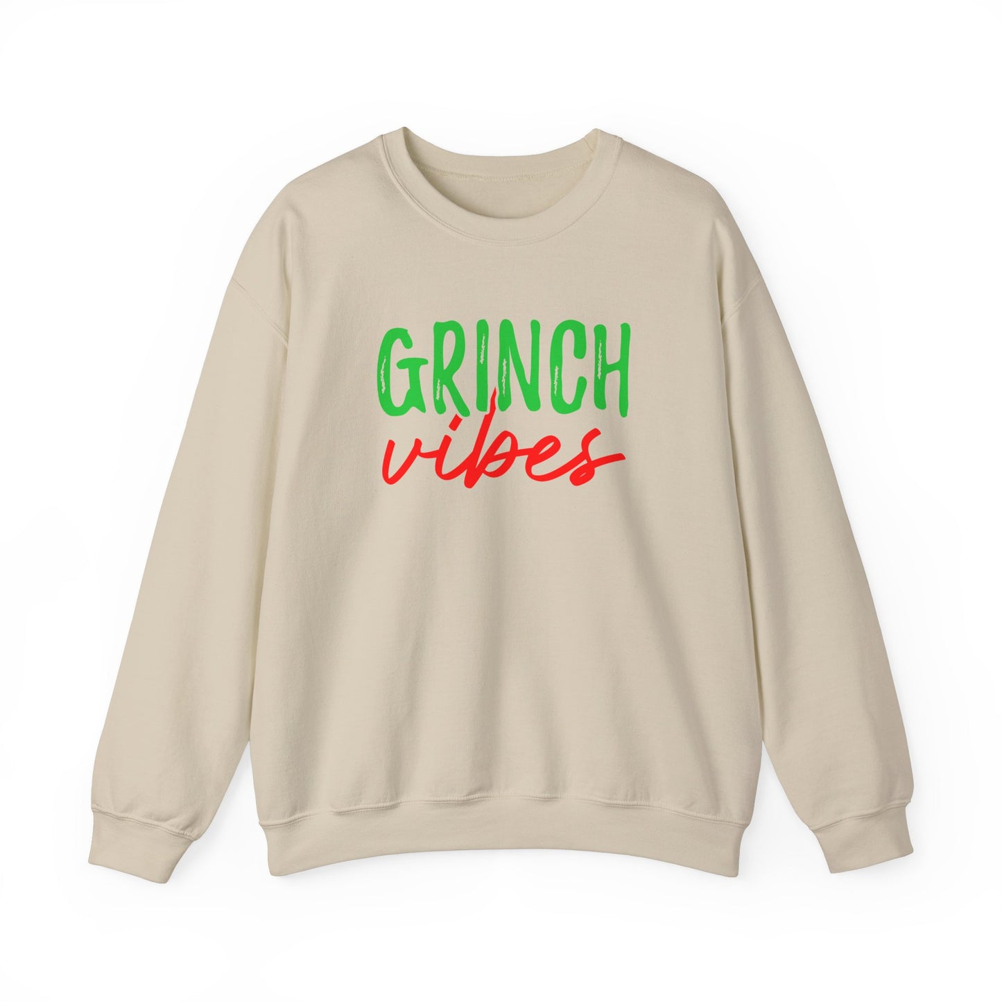 Grinch Vibes Crewneck Sweatshirt