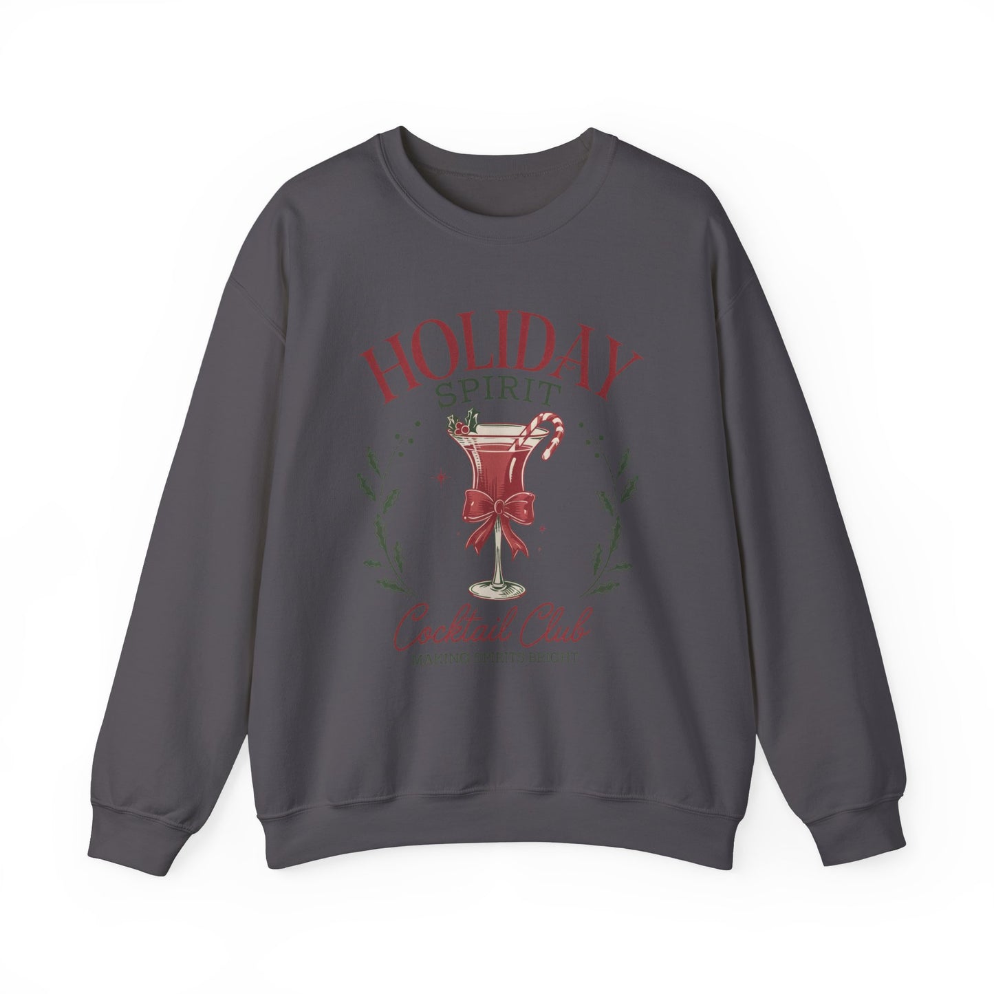 Holiday Spirit Cocktail Club Crewneck Sweatshirt