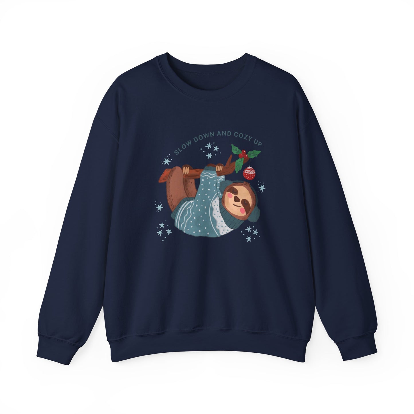 Slow Down and Cozy Up Crewneck Sweatshirt