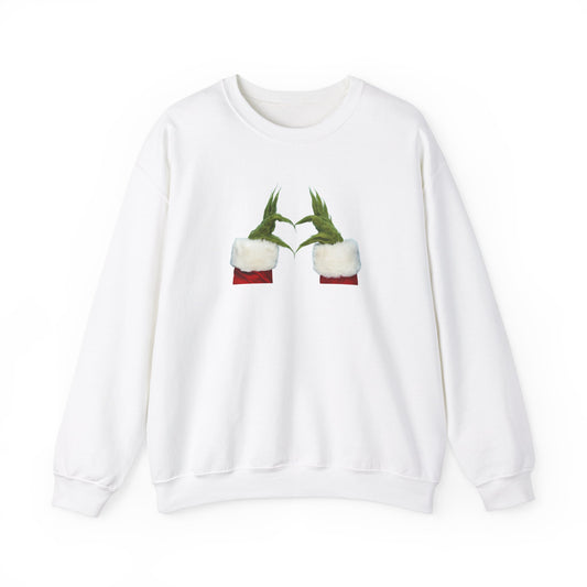 Grinch Hands Crewneck Sweatshirt