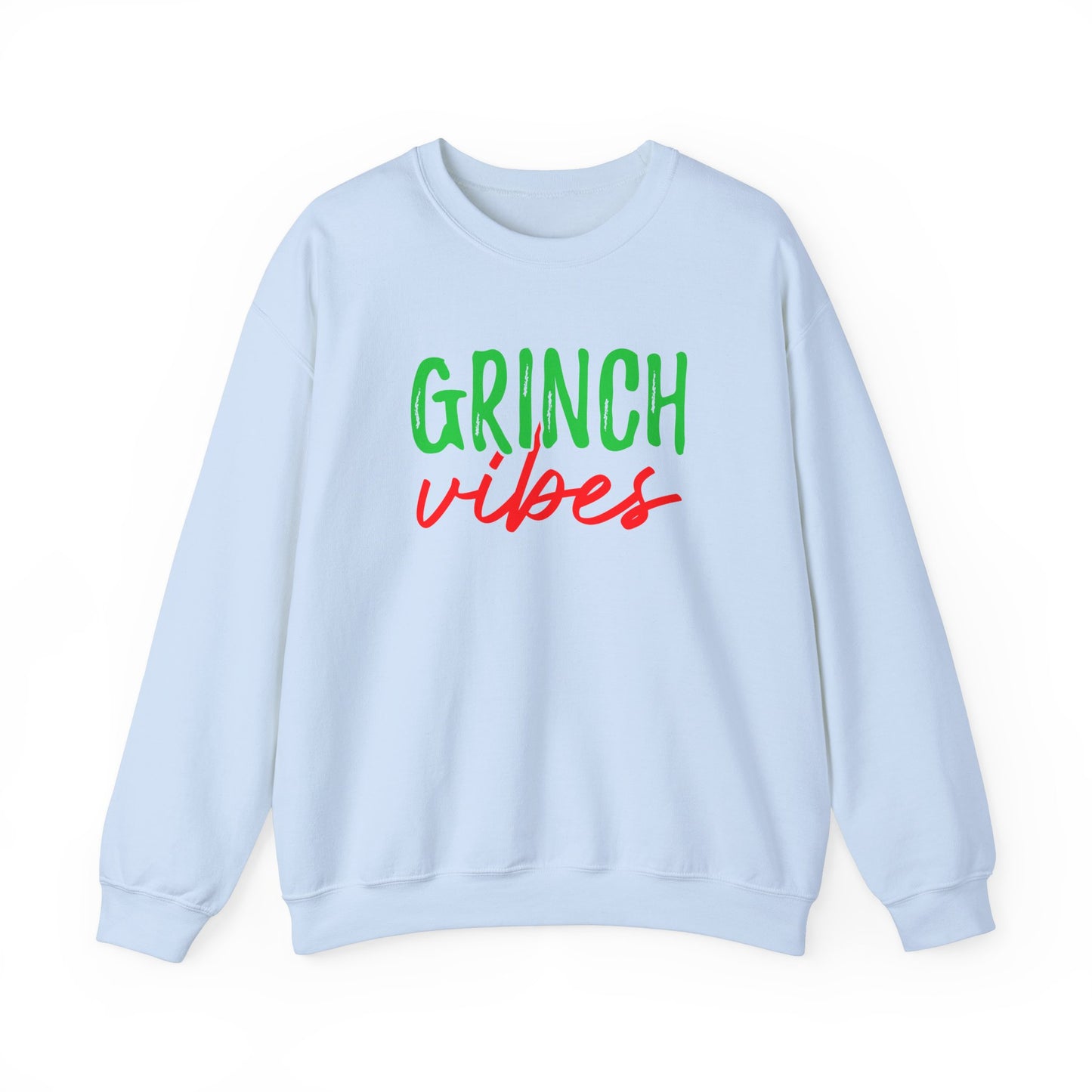 Grinch Vibes Crewneck Sweatshirt