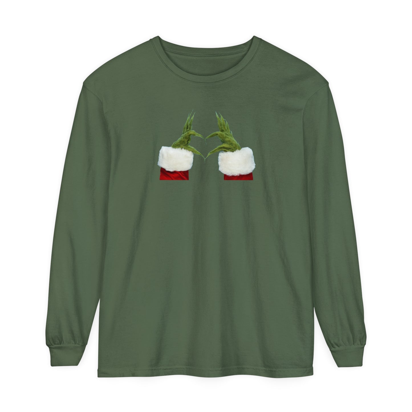 Grinch Hands Long Sleeve T-Shirt