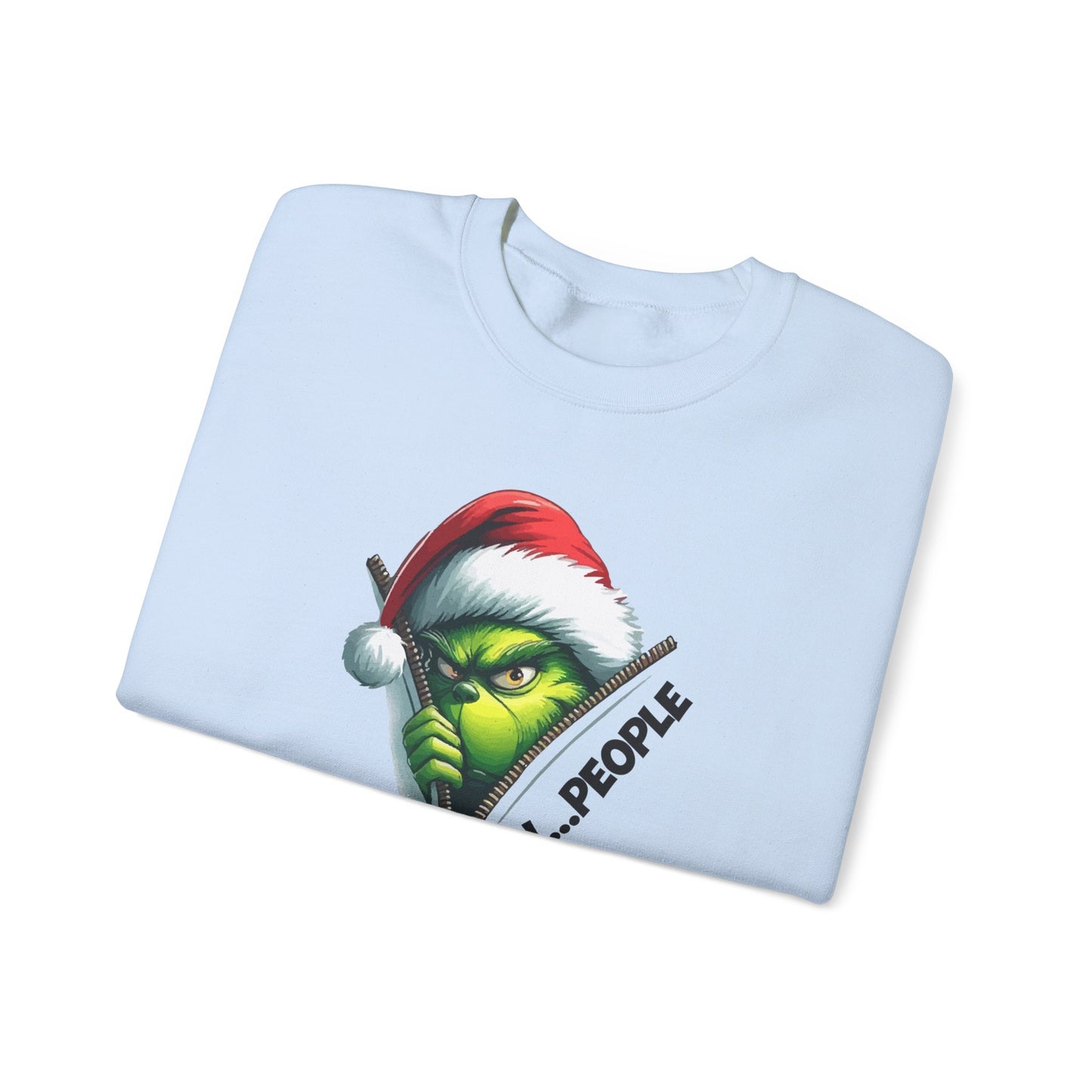 Grinch Ew..People Crewneck Sweatshirt