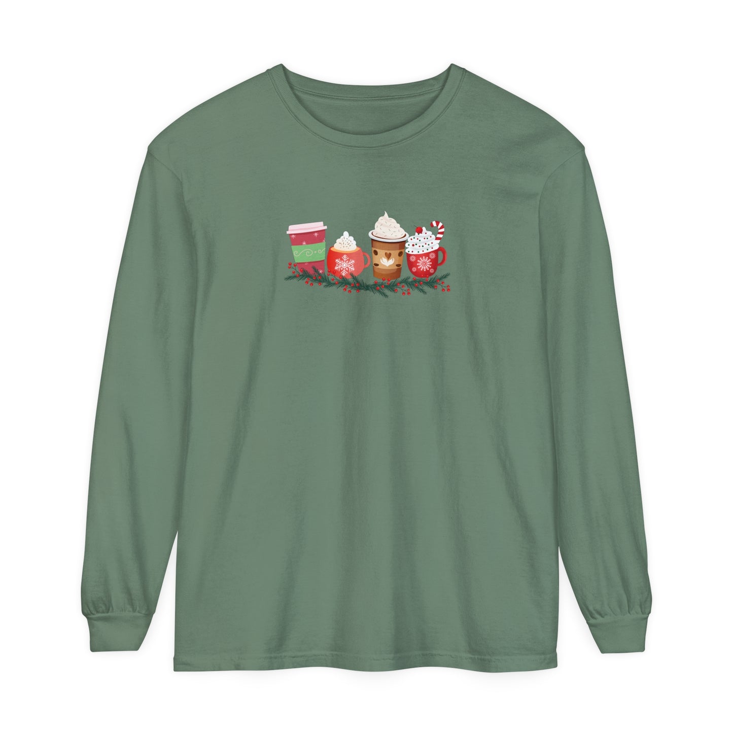 Winter Coffee Long Sleeve T-Shirt