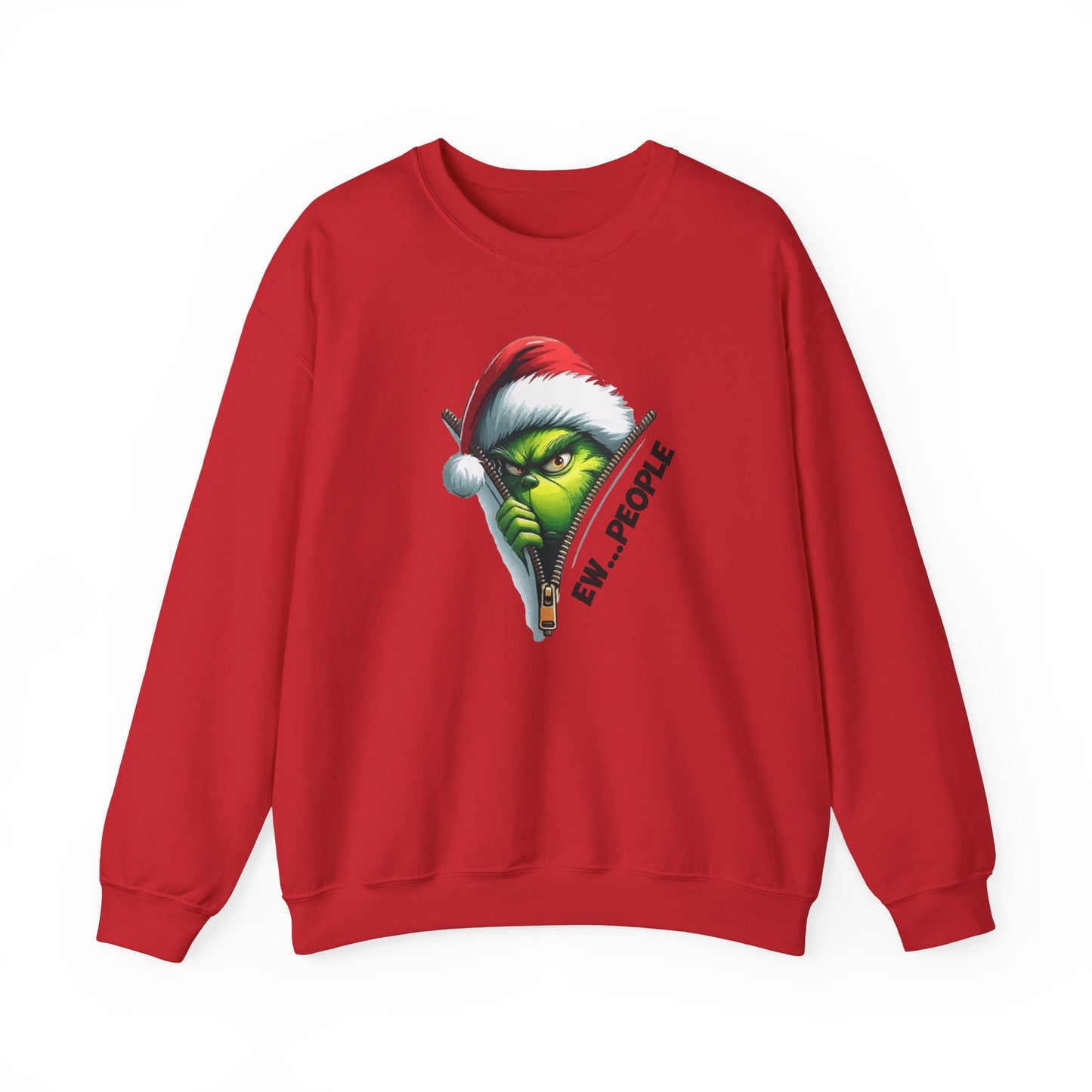 Grinch Ew..People Crewneck Sweatshirt