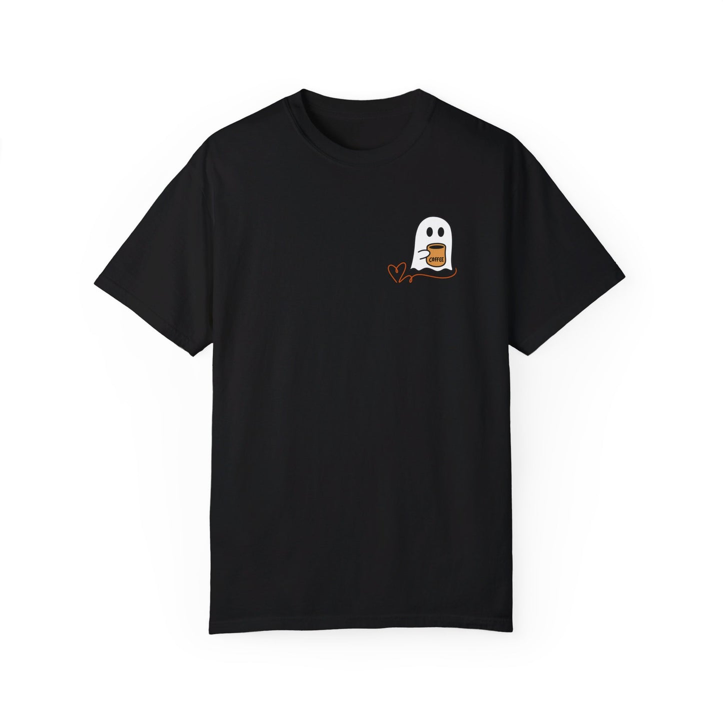 Ghost with Coffee T-Shirt