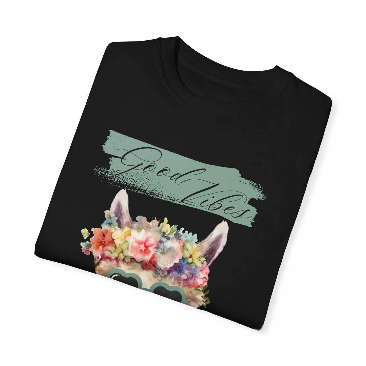 Good Vibes Llama T-Shirt