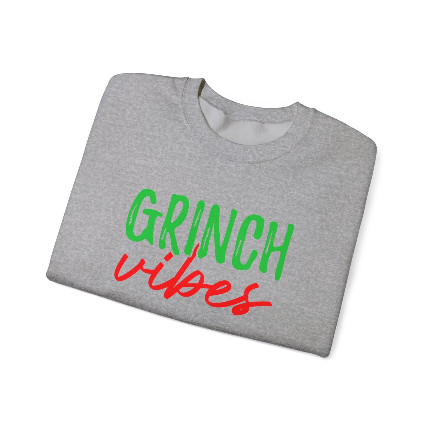 Grinch Vibes Crewneck Sweatshirt