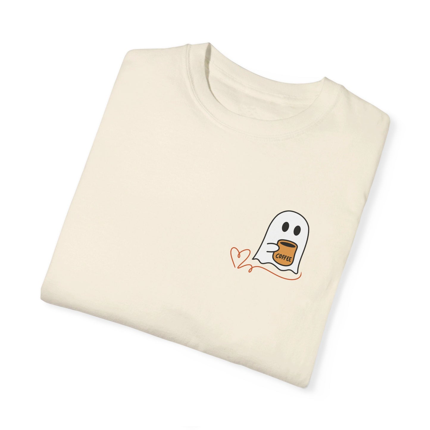 Ghost with Coffee T-Shirt