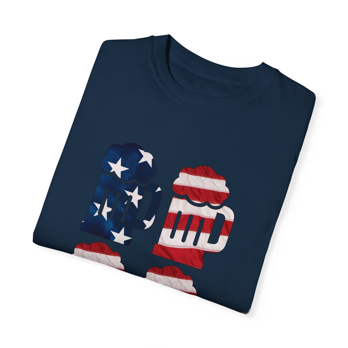 American Flag Beer T-Shirt