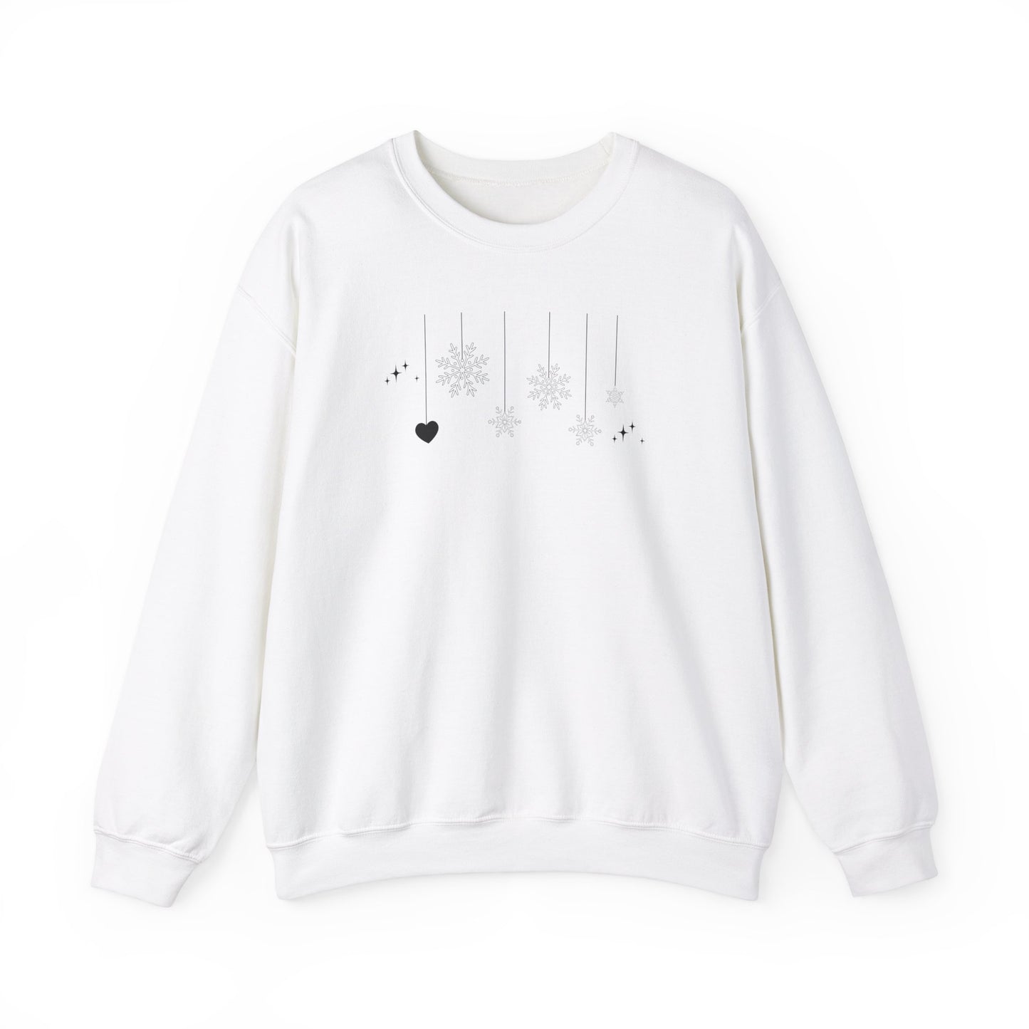 Snowflakes Crewneck Sweatshirt